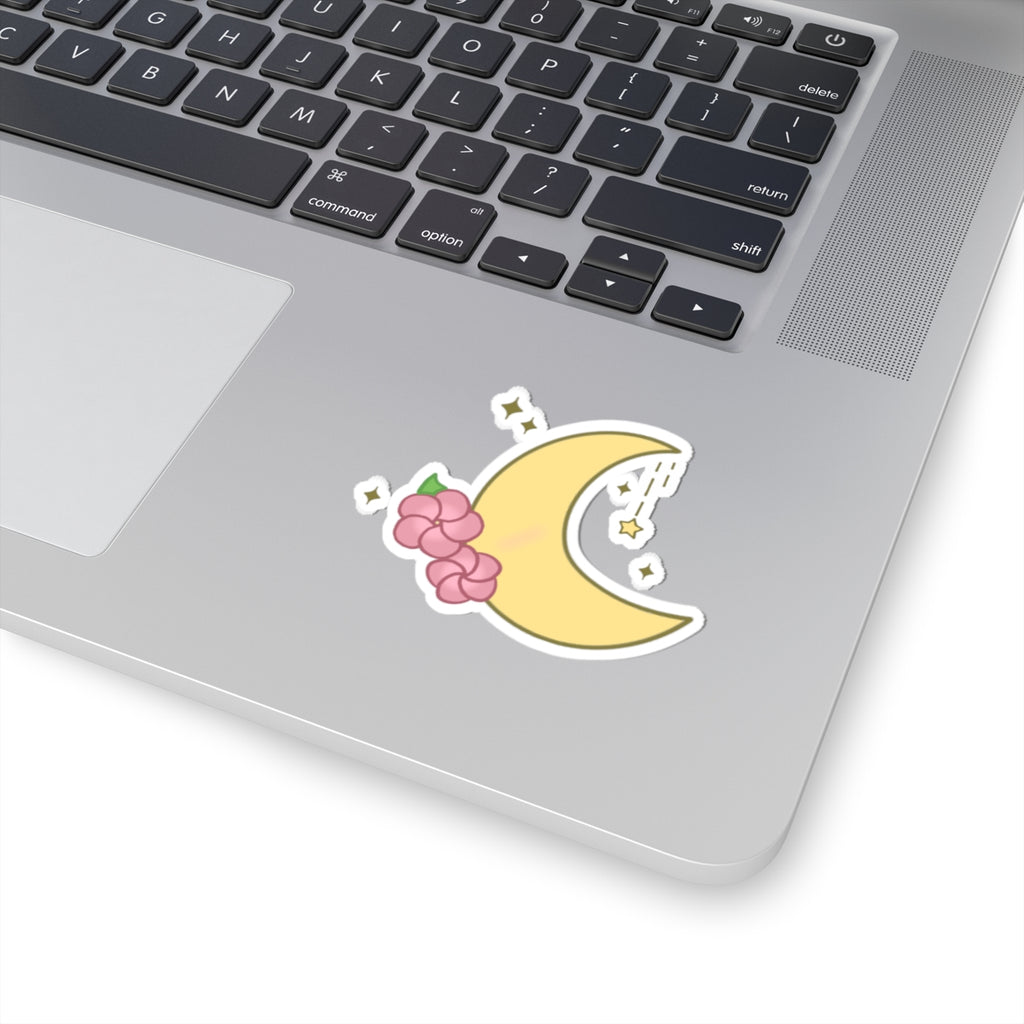 Moon and Stars Kiss-Cut Stickers | Cute Celestial Sticker