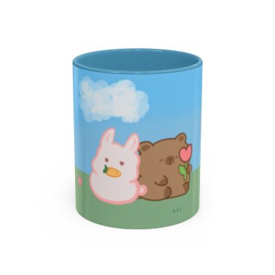 Tiny Critters Accent Coffee Mug - Blue