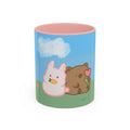 Tiny Critters Accent Coffee Mug - Pink