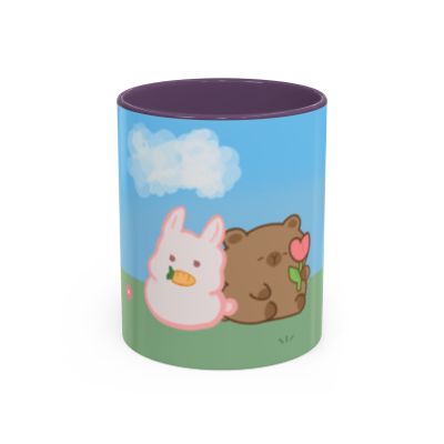 Tiny Critters Accent Coffee Mug - Purple