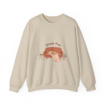 Stress-free Cozy Night Sweatshirt in Sand