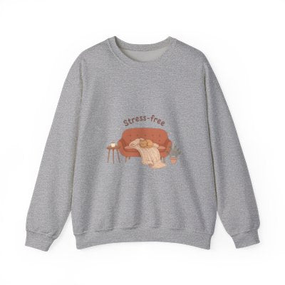 Stress-free Cozy Night Sweatshirt in Sport Grey